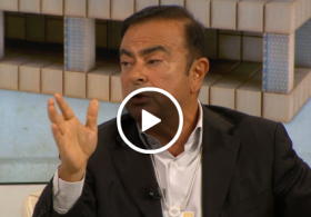 Alliance CEO Ghosn in BRICs panel discussion in Davos